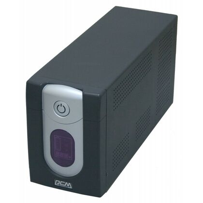 ИБП Powercom IMD-1500AP 1500VA/ 900W, LCD, AVR, 4 поддерживающие + 2 фильтрующие IEC320-C13, USB, RJ-45 (Аккумулятор 2*12В/ 7.2Ач)